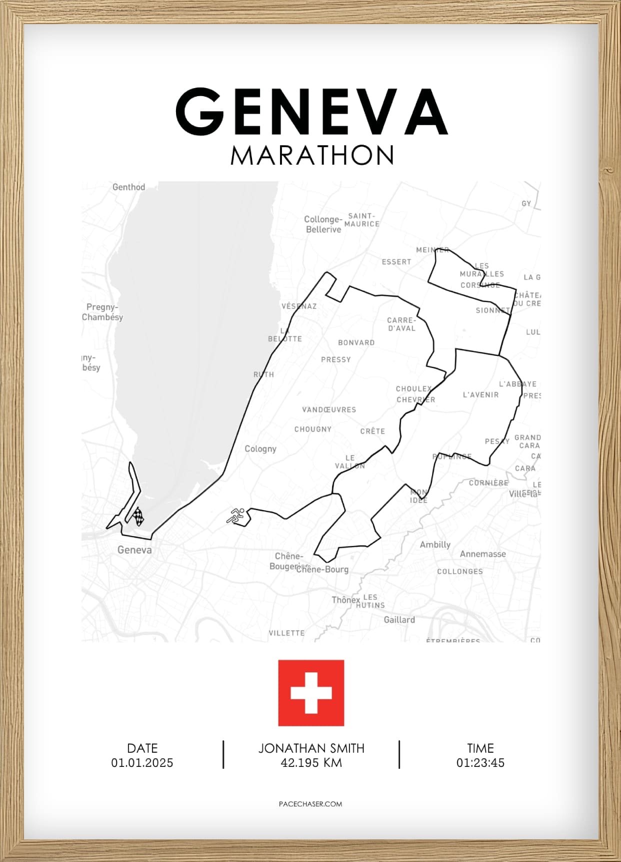 Marathon Genf Poster