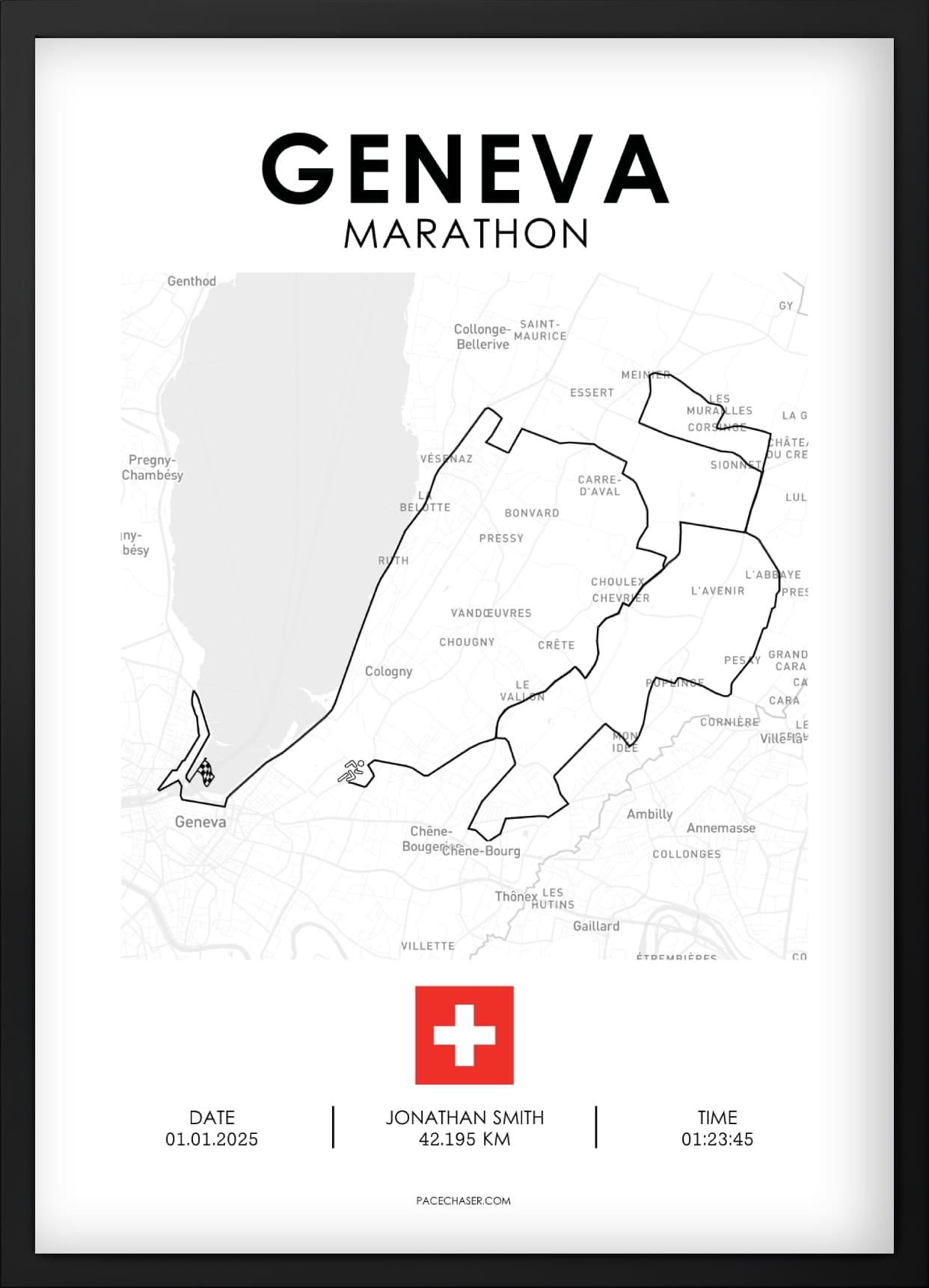 Marathon Genf Poster