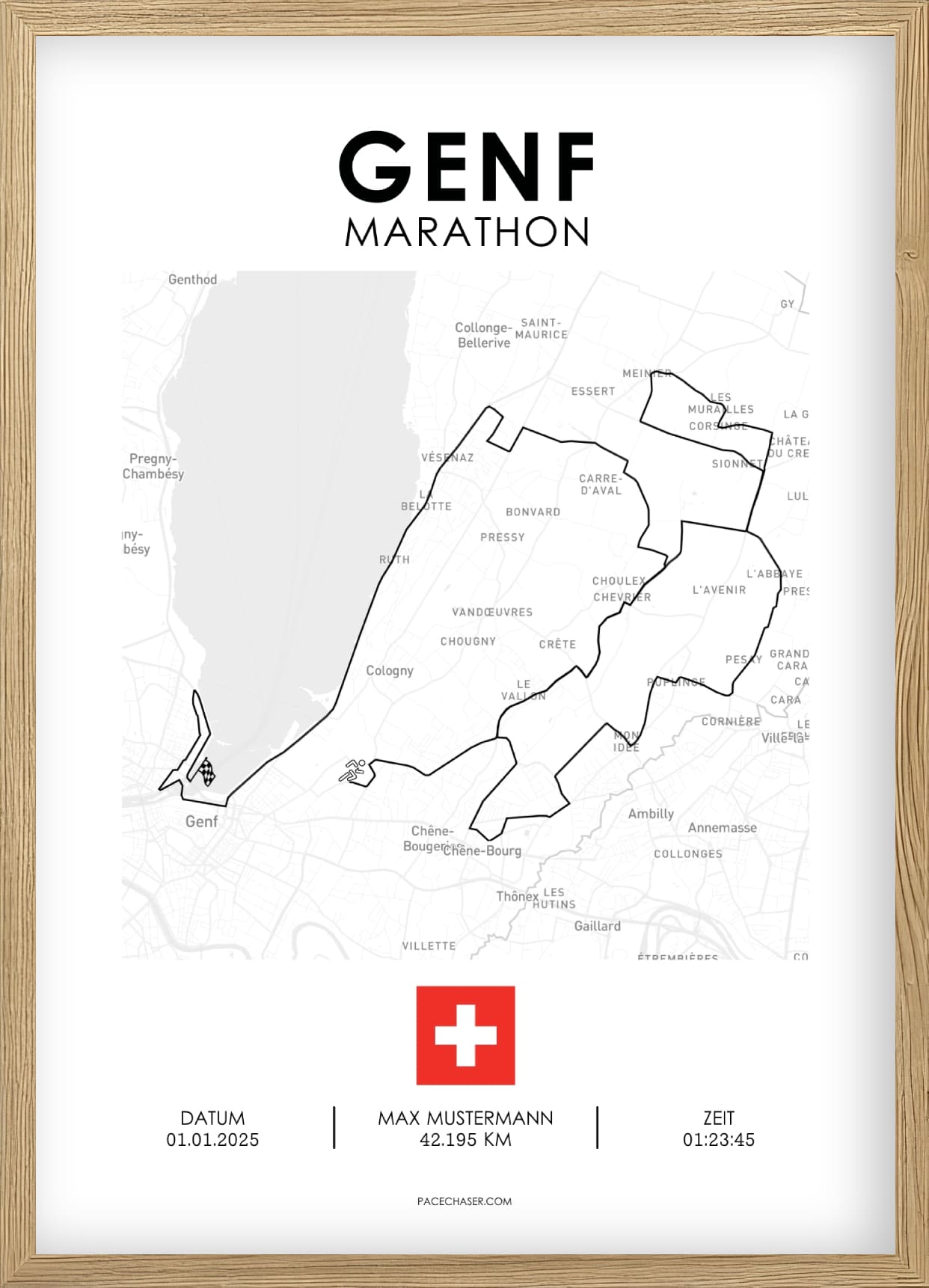 Marathon Genf Poster