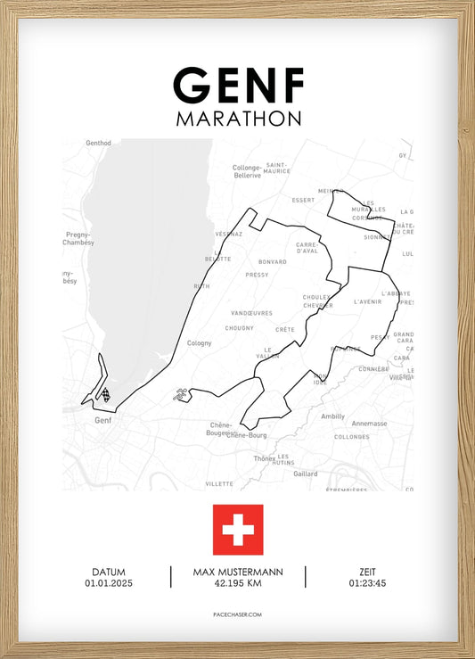 Marathon Genf Poster