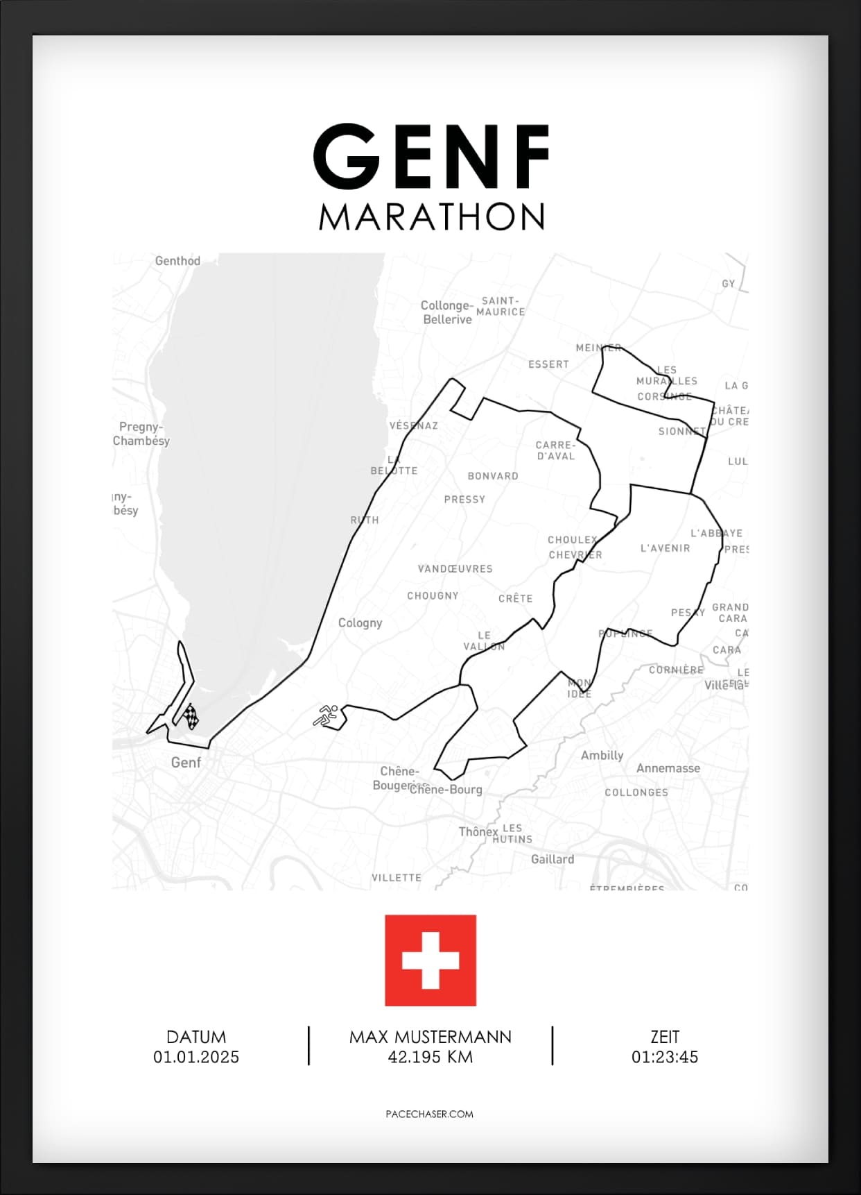 Marathon Genf Poster