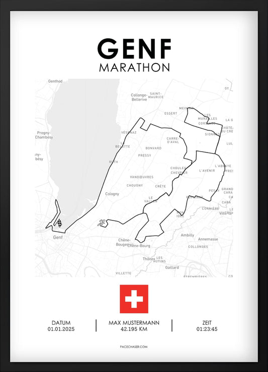 Marathon Genf Poster