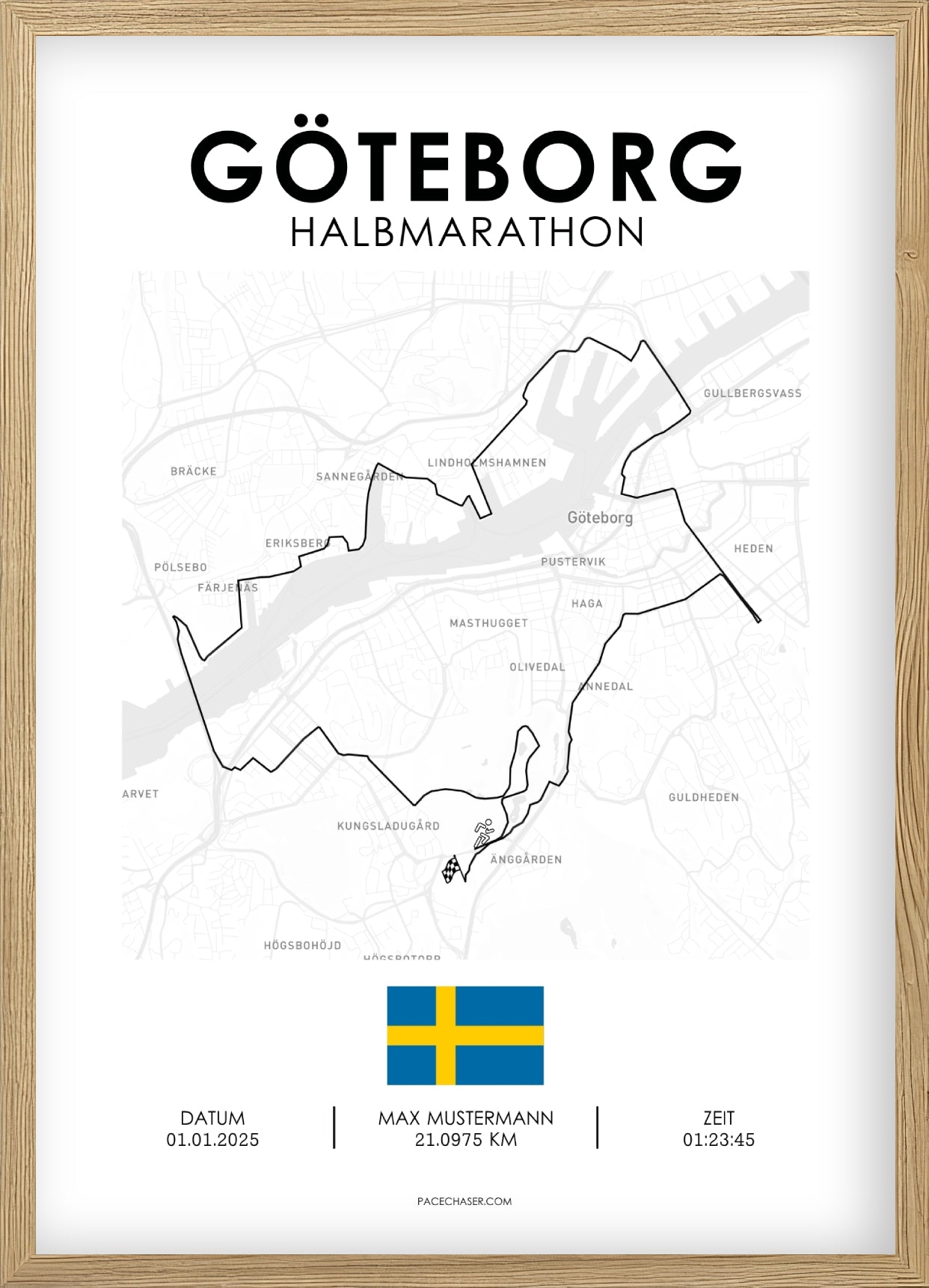 Halbmarathon Göteborg Poster