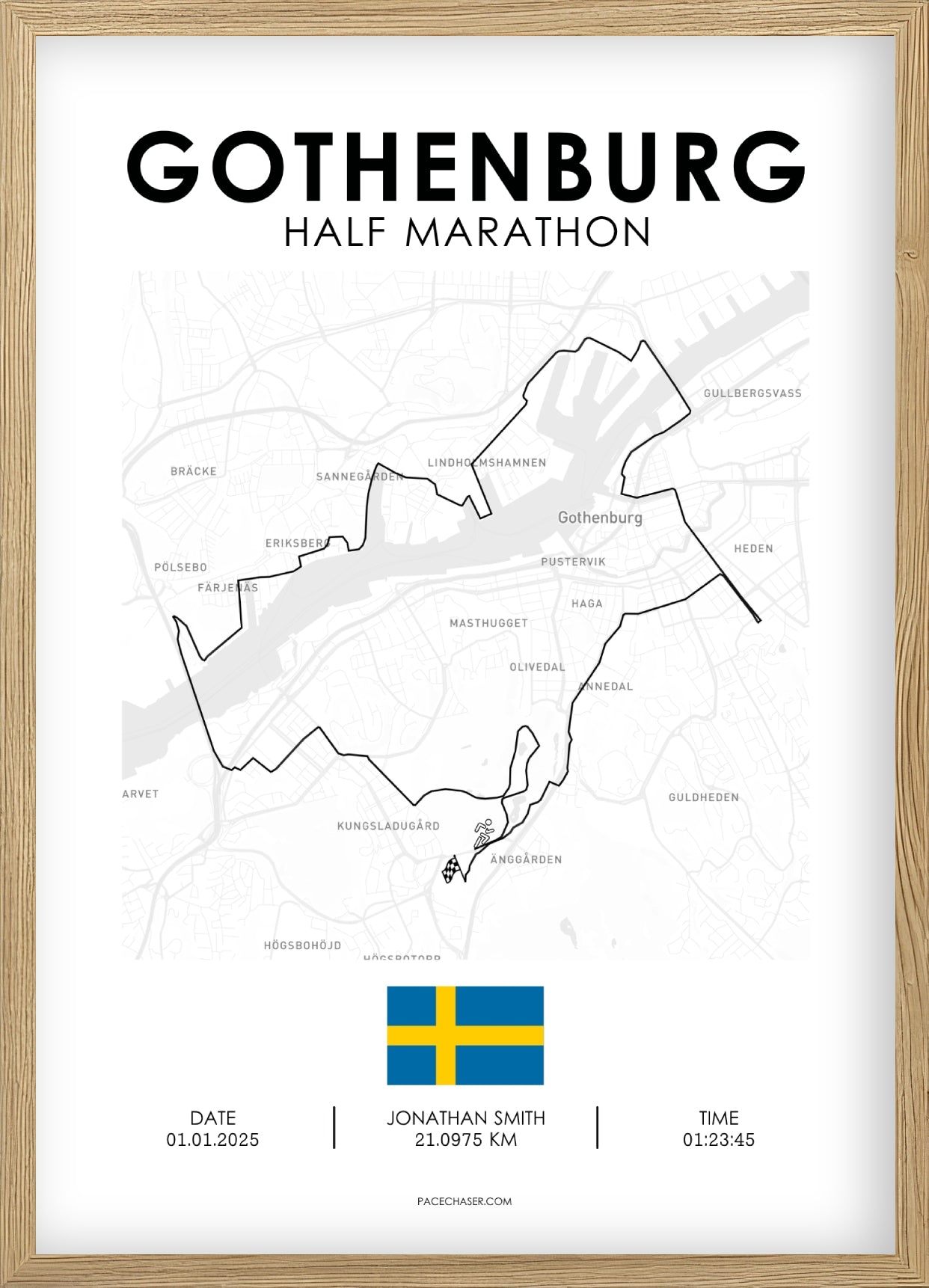 Halbmarathon Göteborg Poster