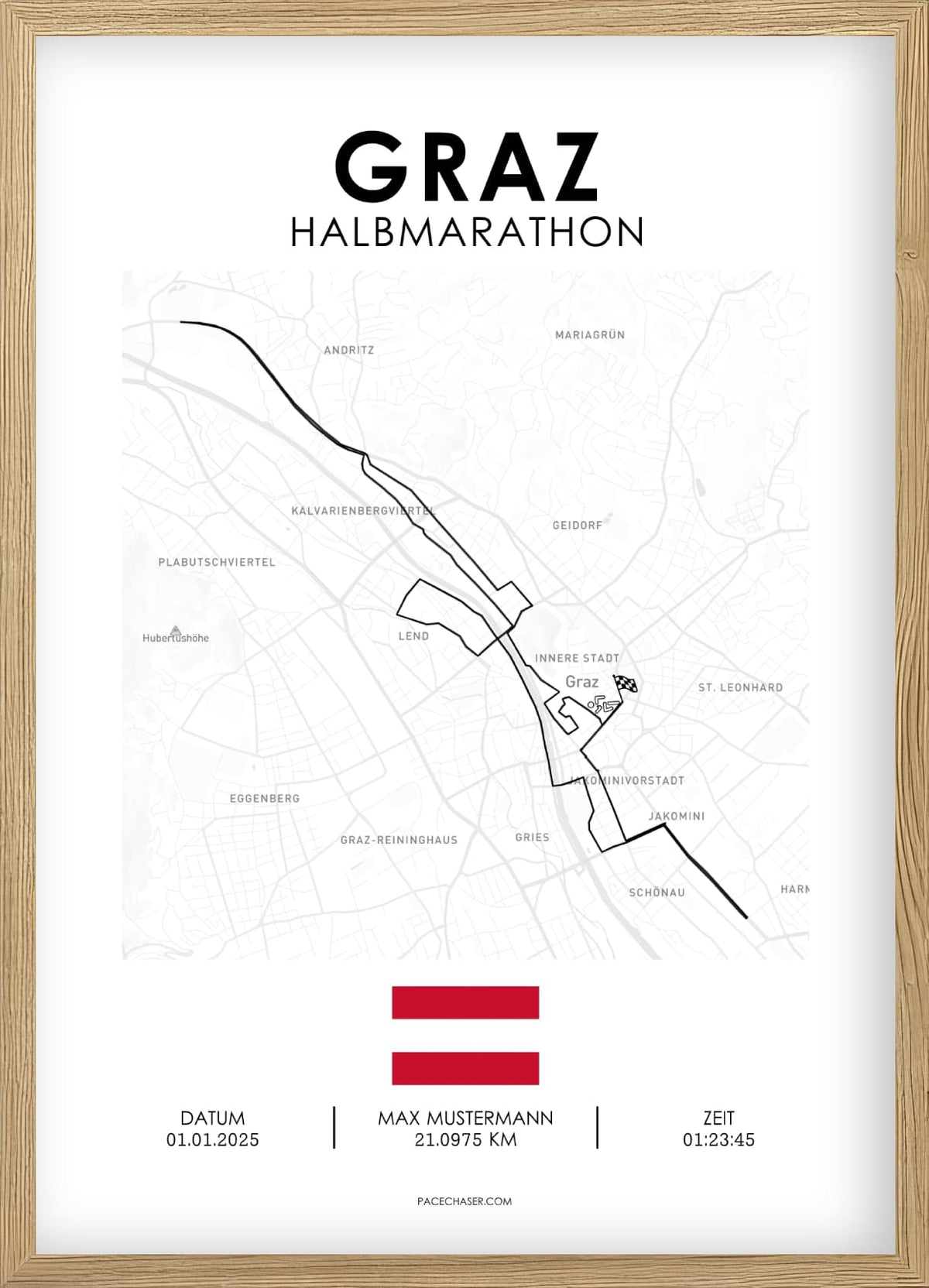 Halbmarathon Graz Poster