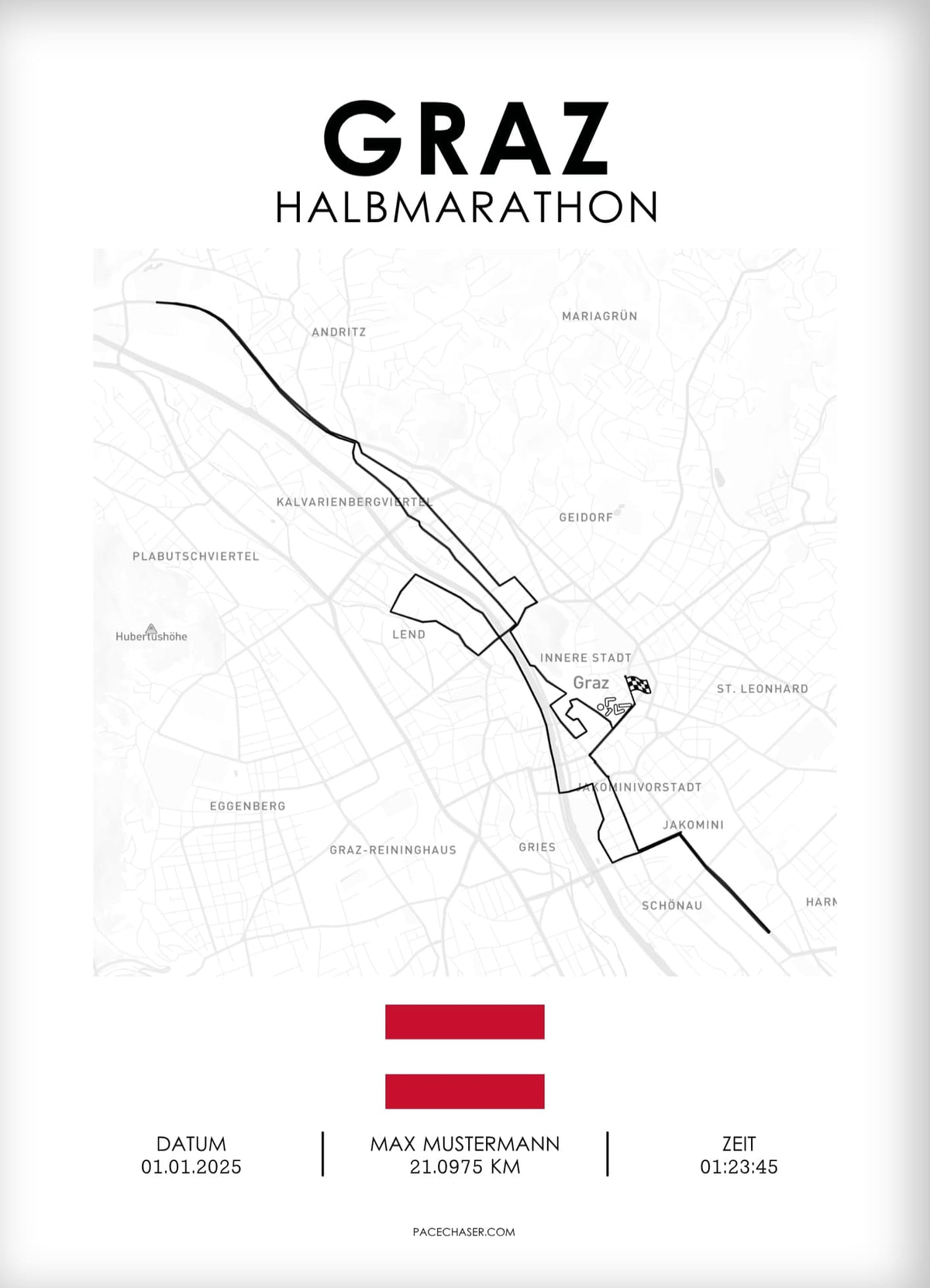 Halbmarathon Graz Poster