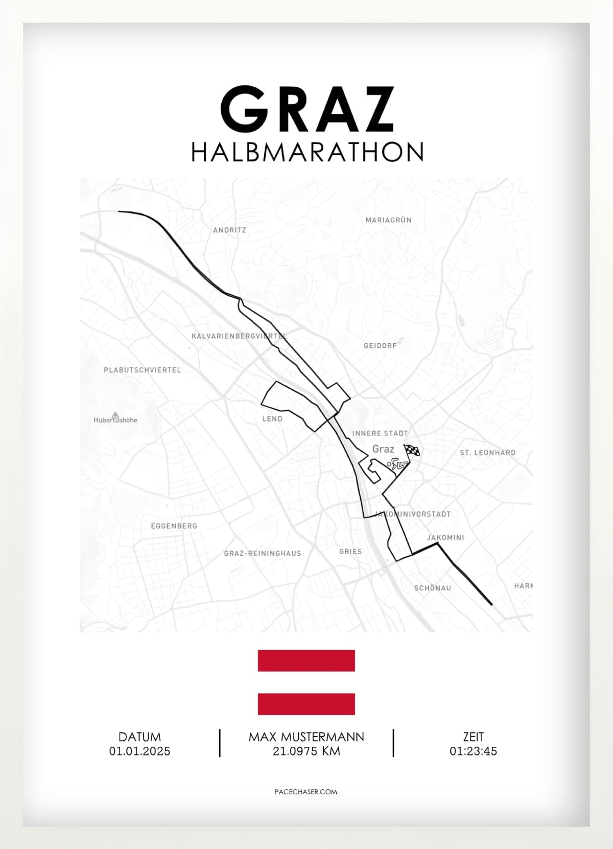 Halbmarathon Graz Poster