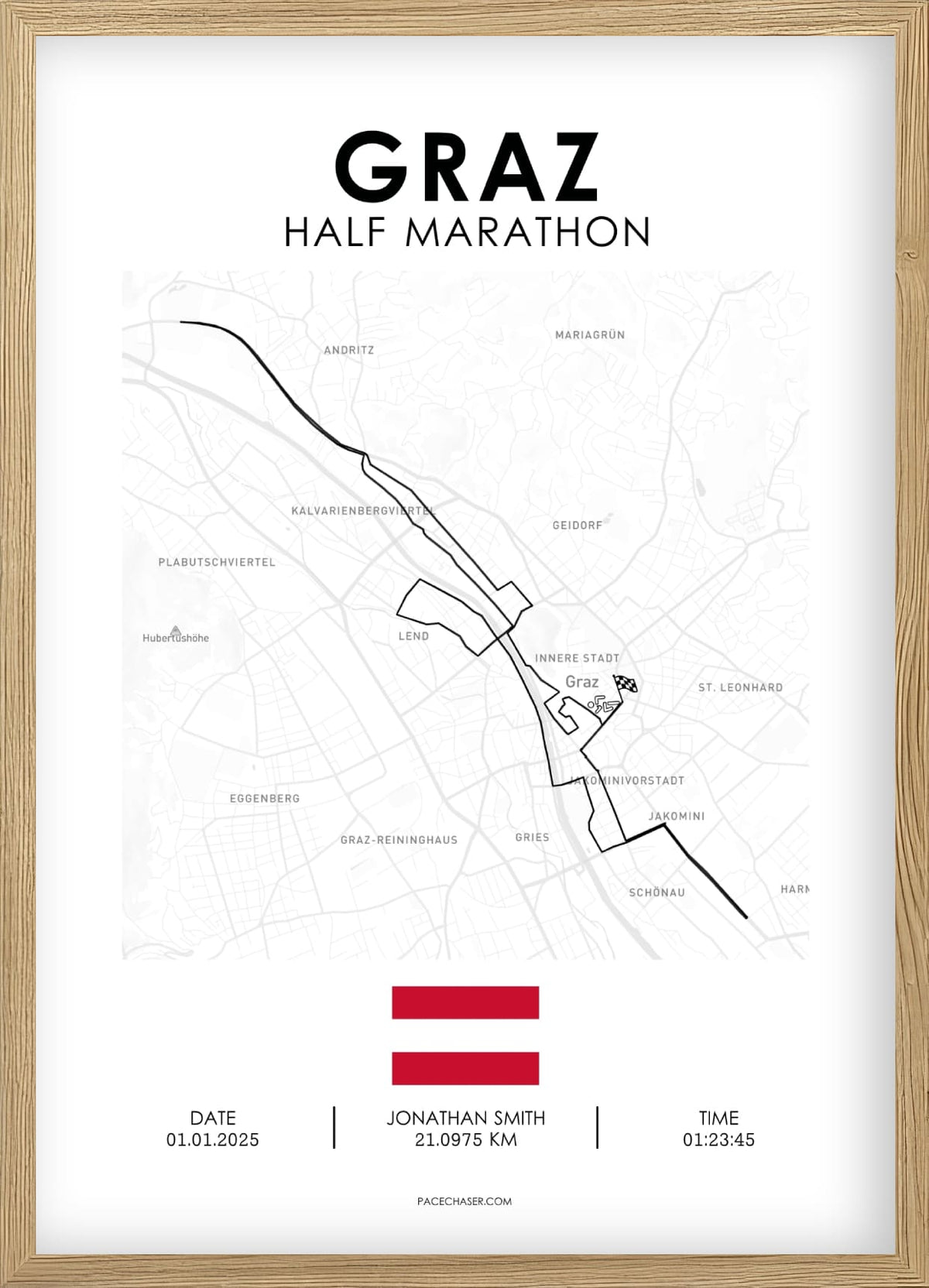 Halbmarathon Graz Poster
