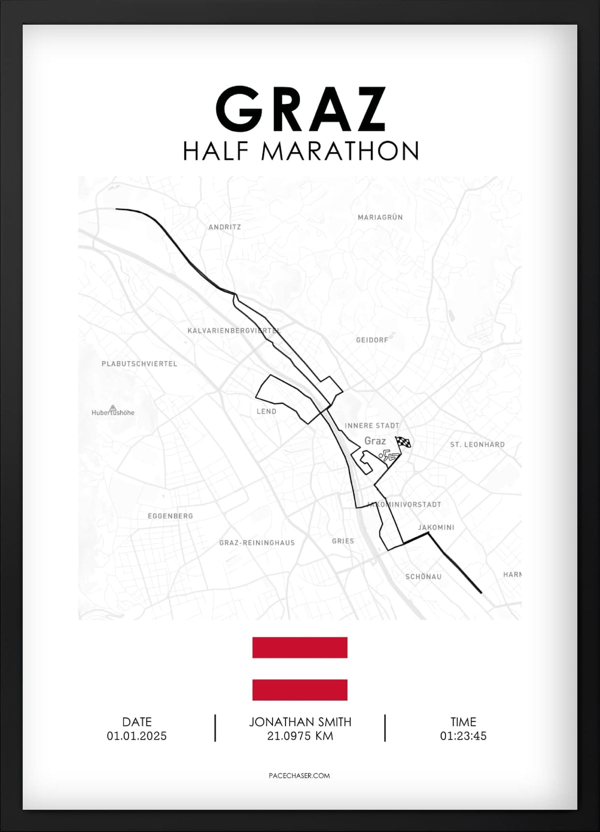 Halbmarathon Graz Poster