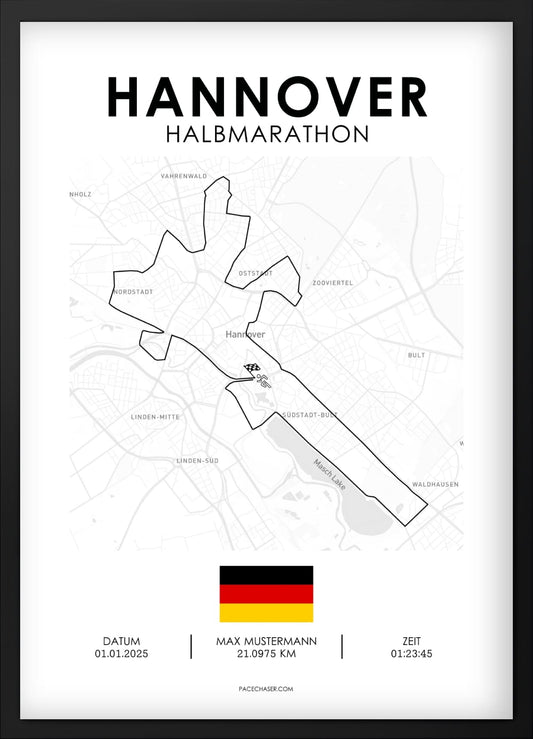 Halbmarathon Hannover Poster (bis 2024)
