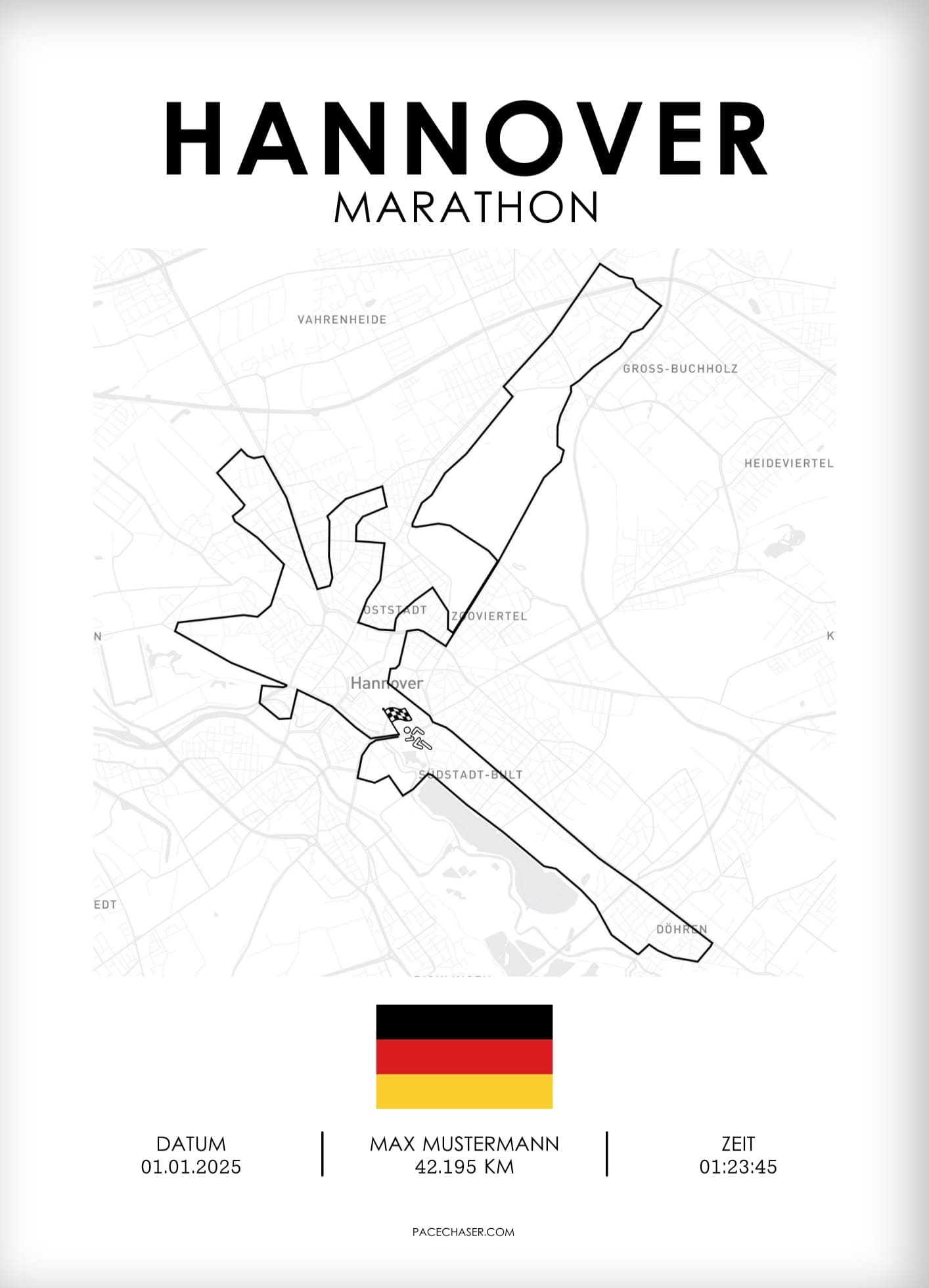 Marathon Hannover Poster