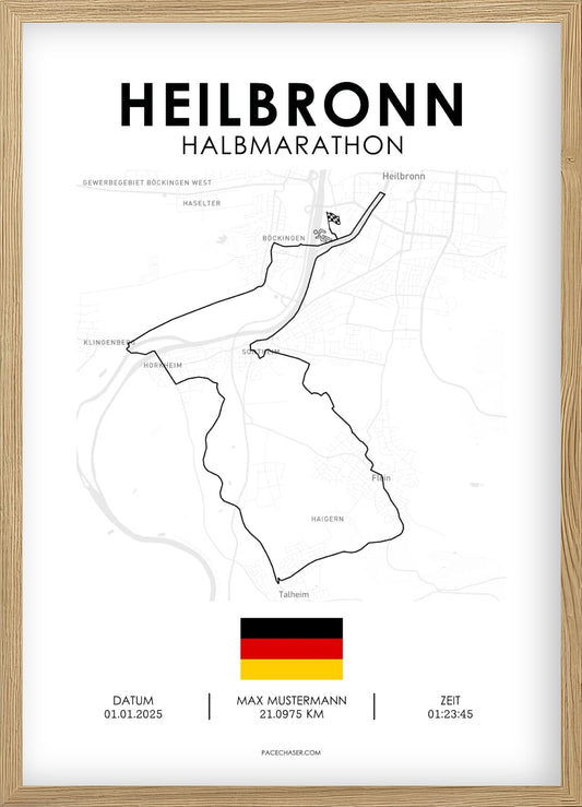 Halbmarathon Heilbronn Poster