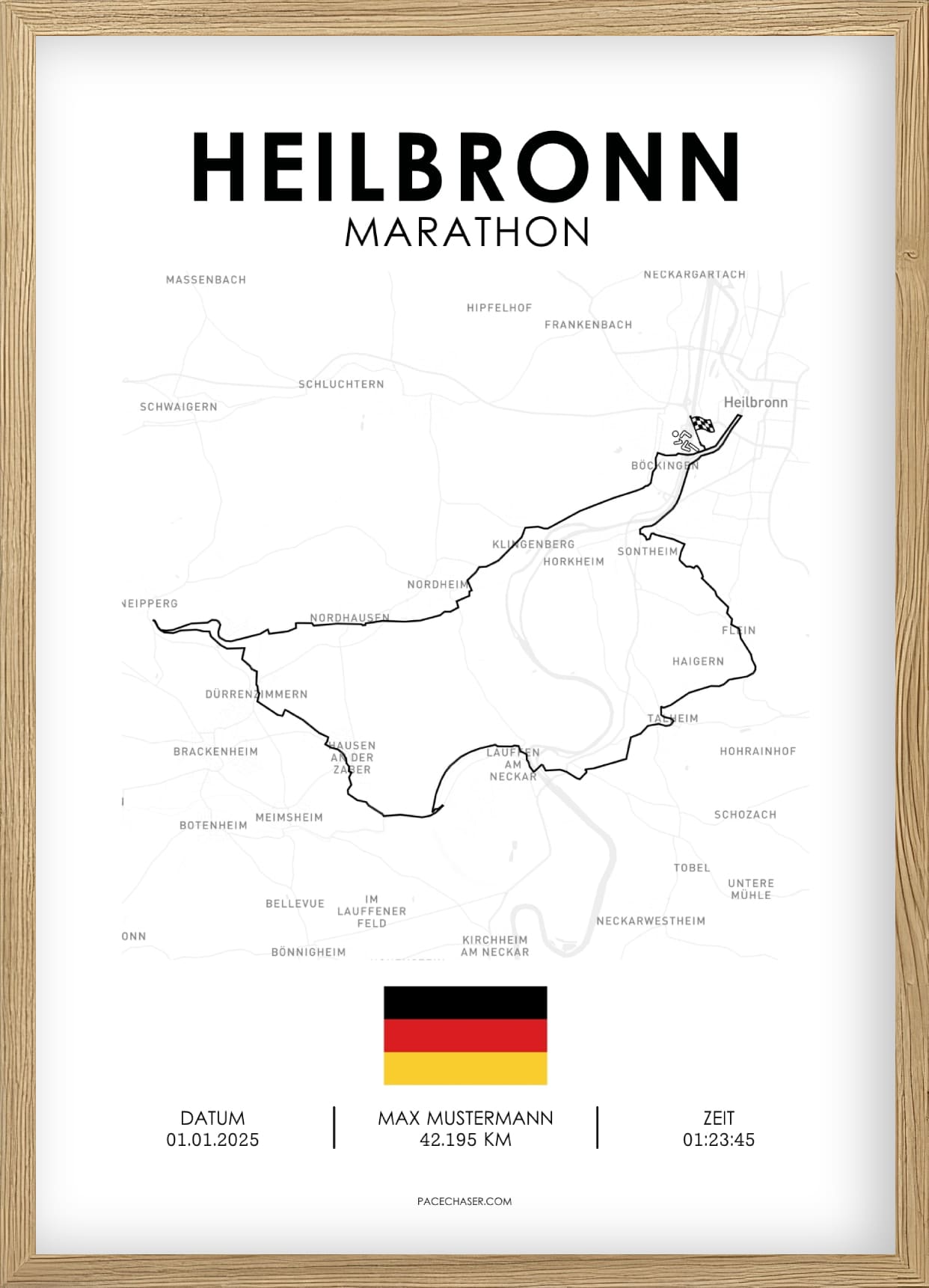 Marathon Heilbronn Poster