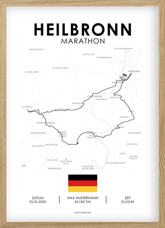 Marathon Heilbronn Poster