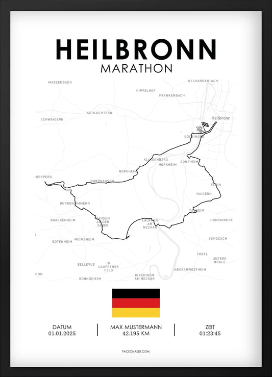 Marathon Heilbronn Poster