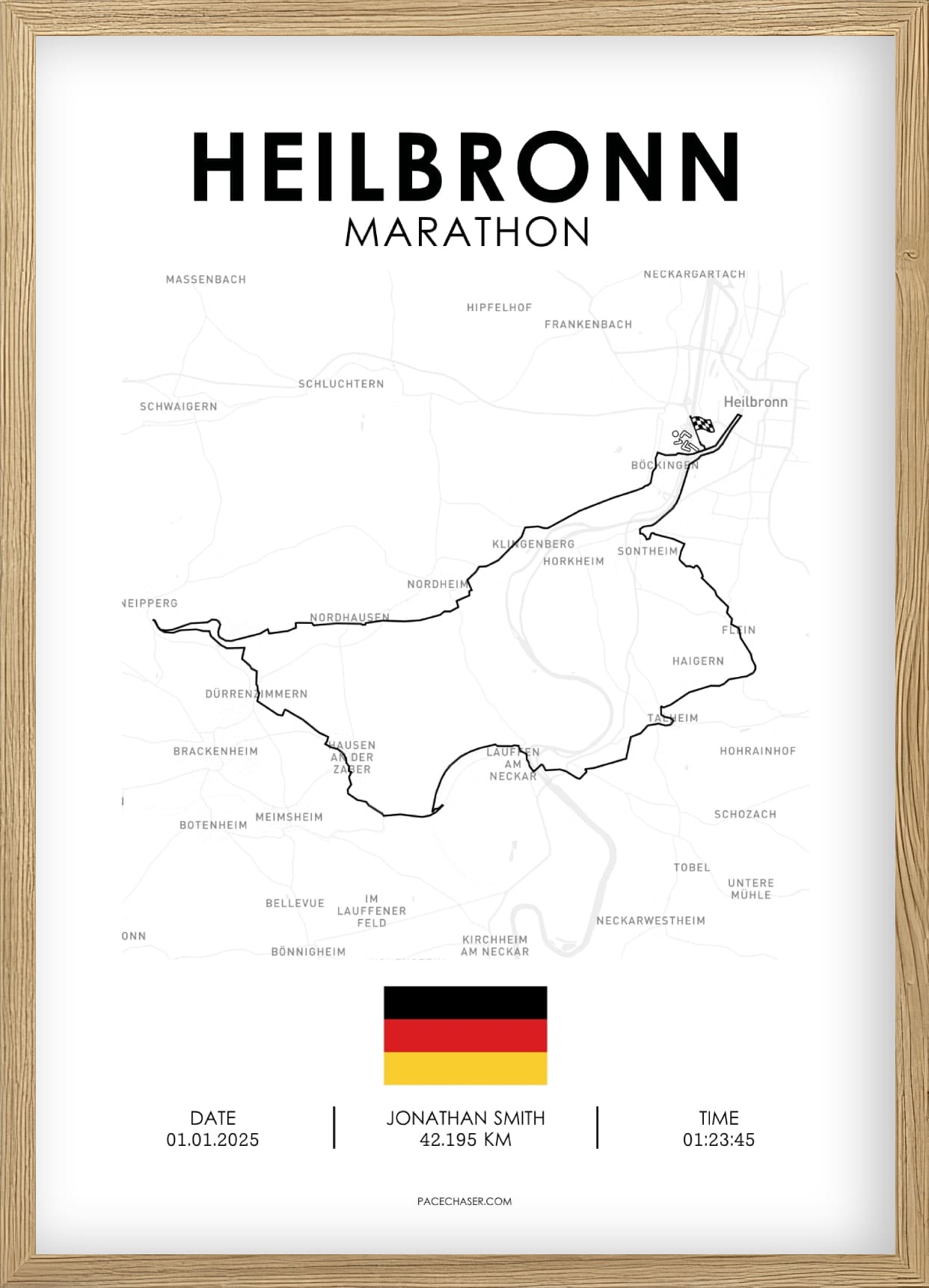 Marathon Heilbronn Poster