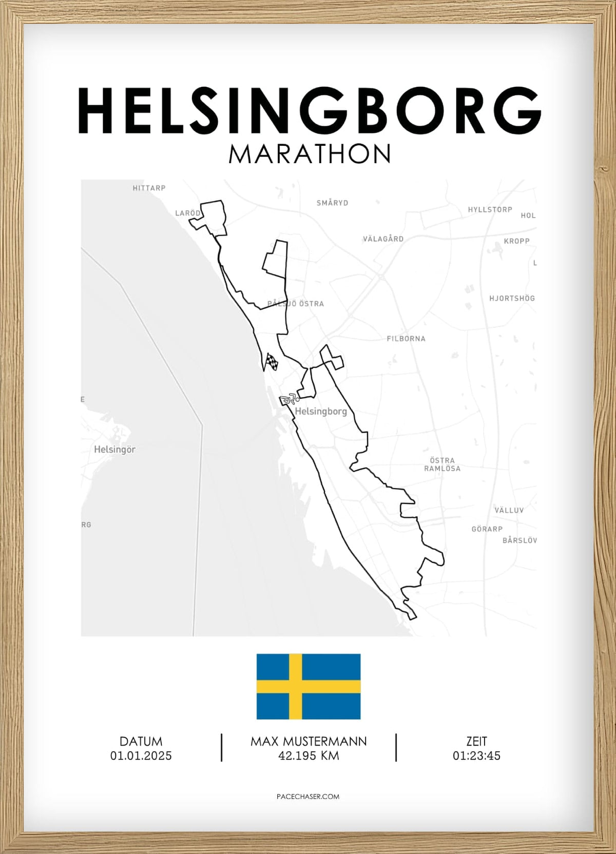 Marathon Helsingborg Poster