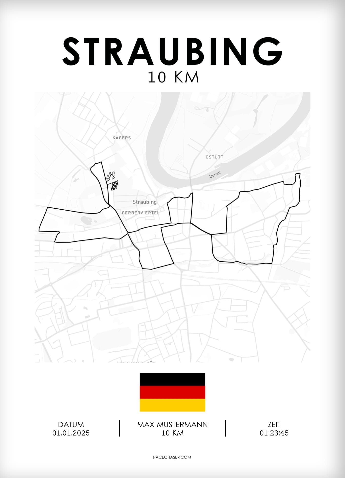 Straubing / Herzogstadtlauf Poster