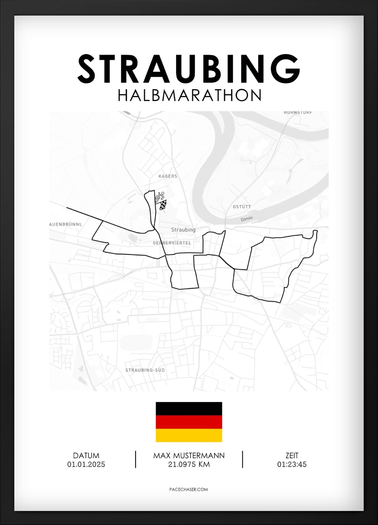 Straubing / Herzogstadtlauf Poster