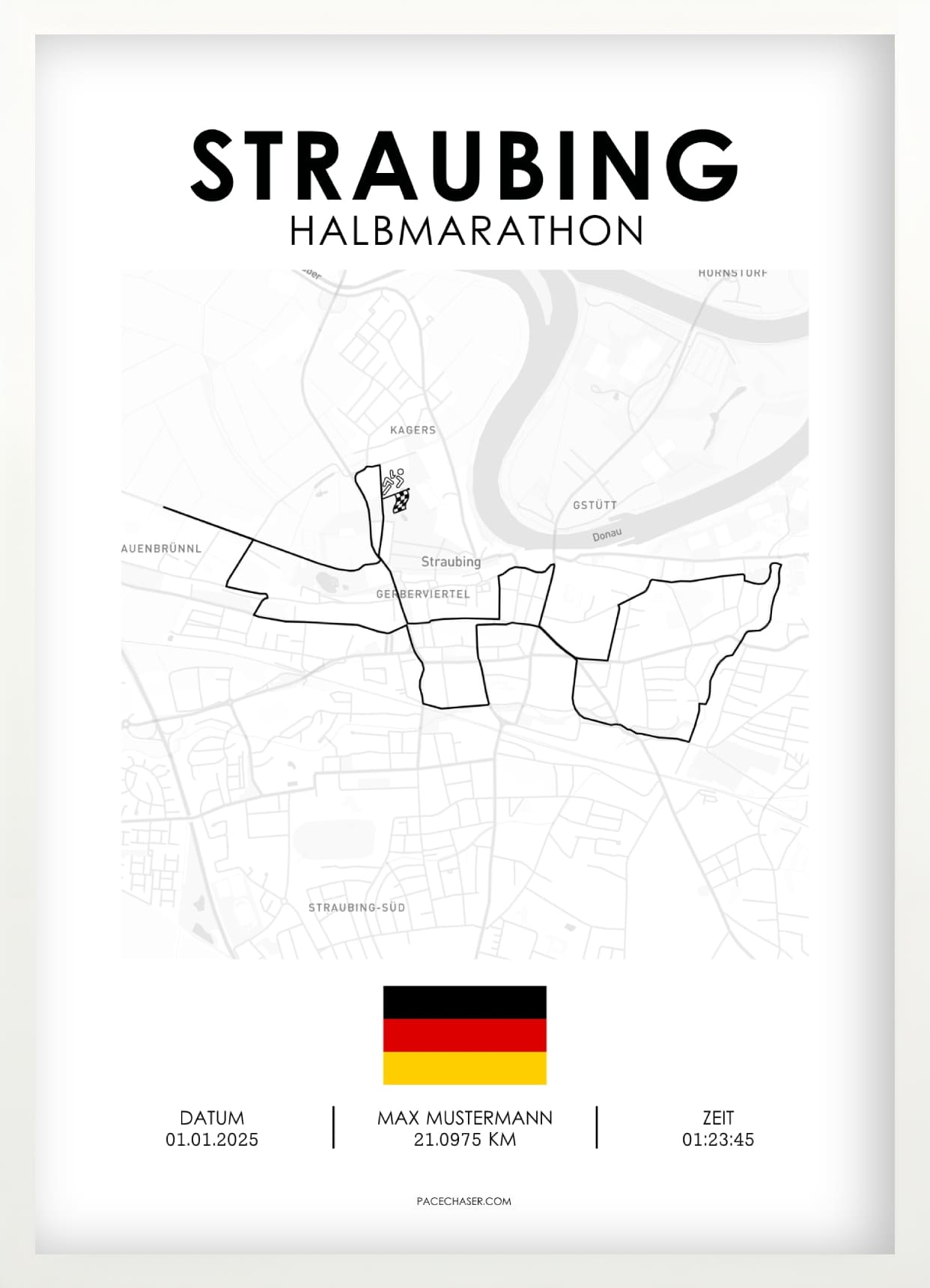 Straubing / Herzogstadtlauf Poster