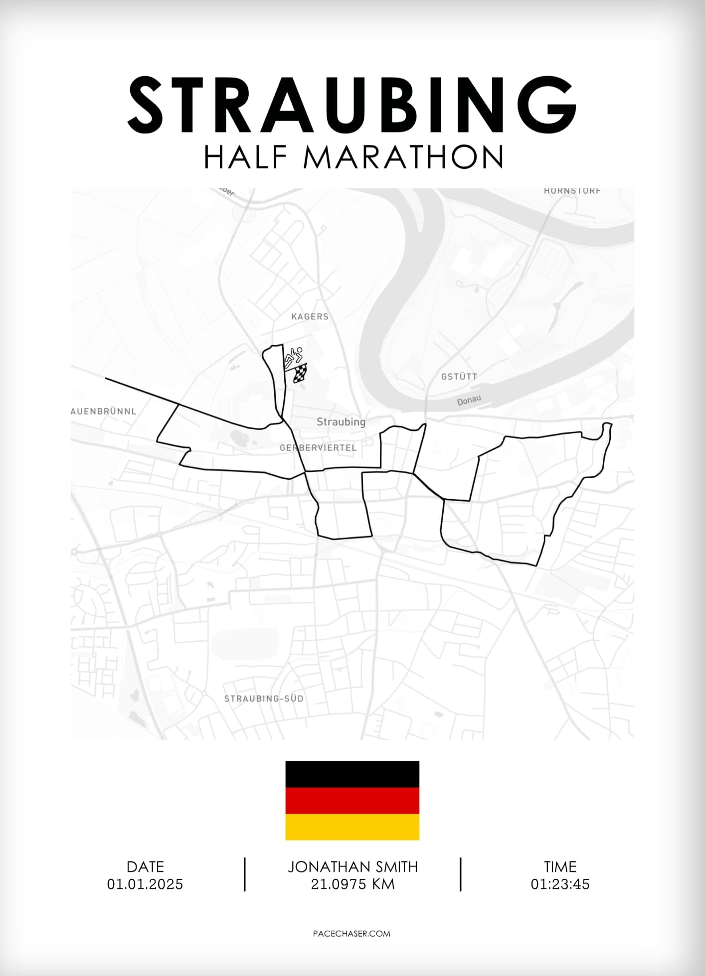 Straubing / Herzogstadtlauf Poster