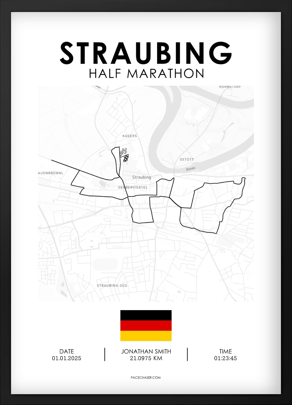 Straubing / Herzogstadtlauf Poster