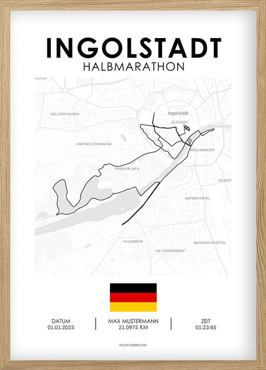 Halbmarathon Ingolstadt Poster