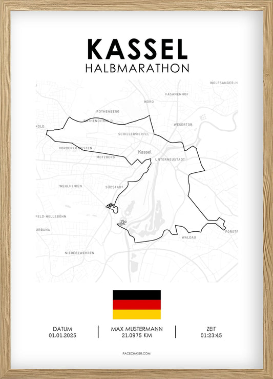 Halbmarathon Kassel Poster