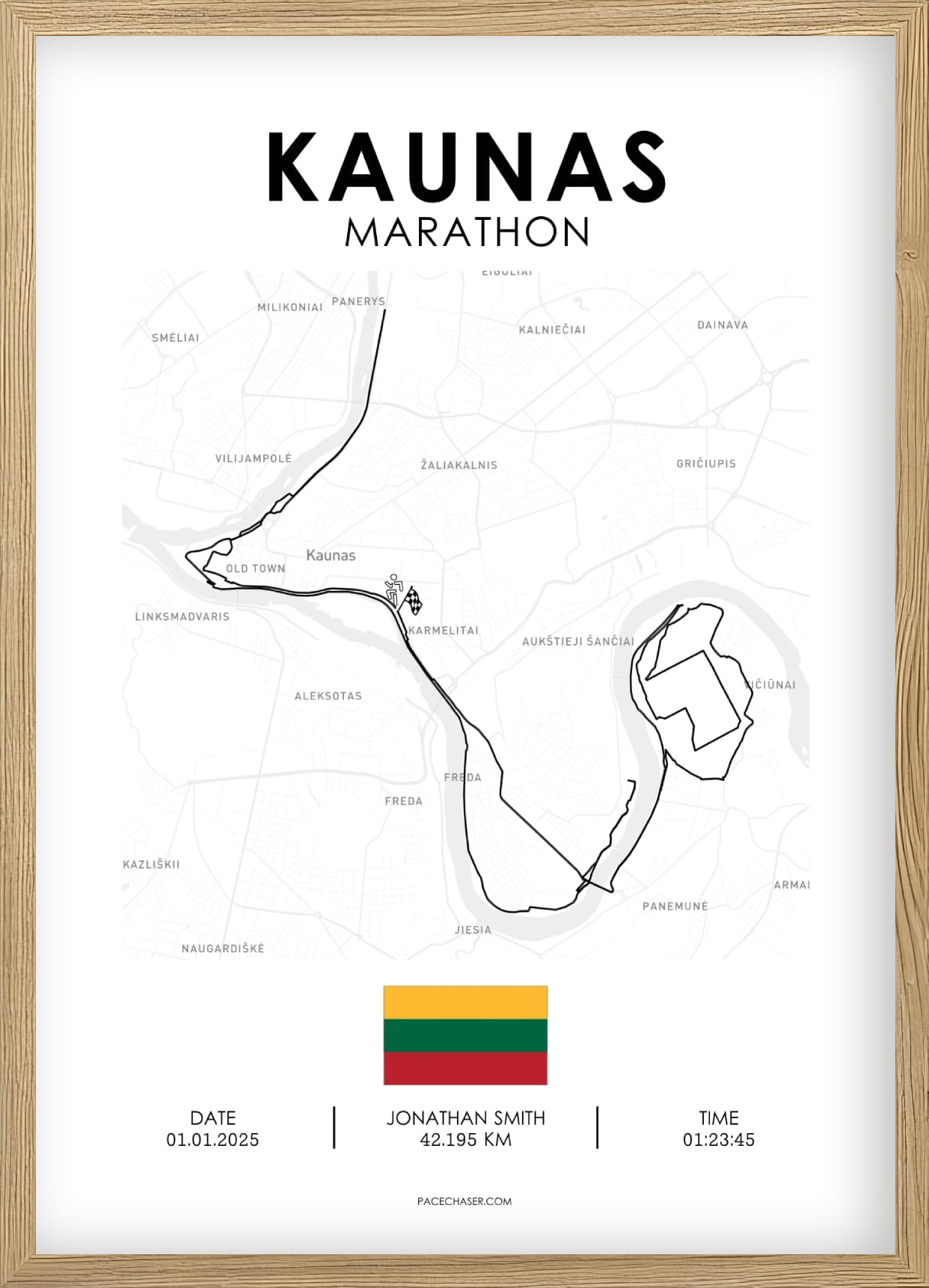 Kaunas Marathon Poster