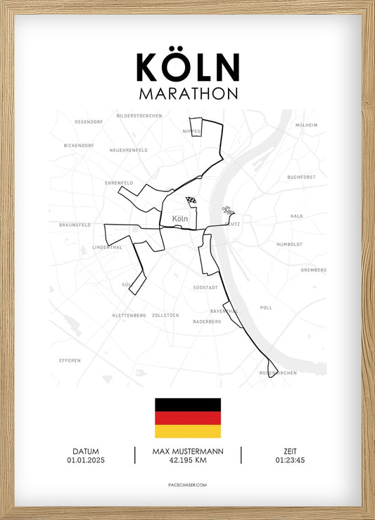 Marathon Köln Poster