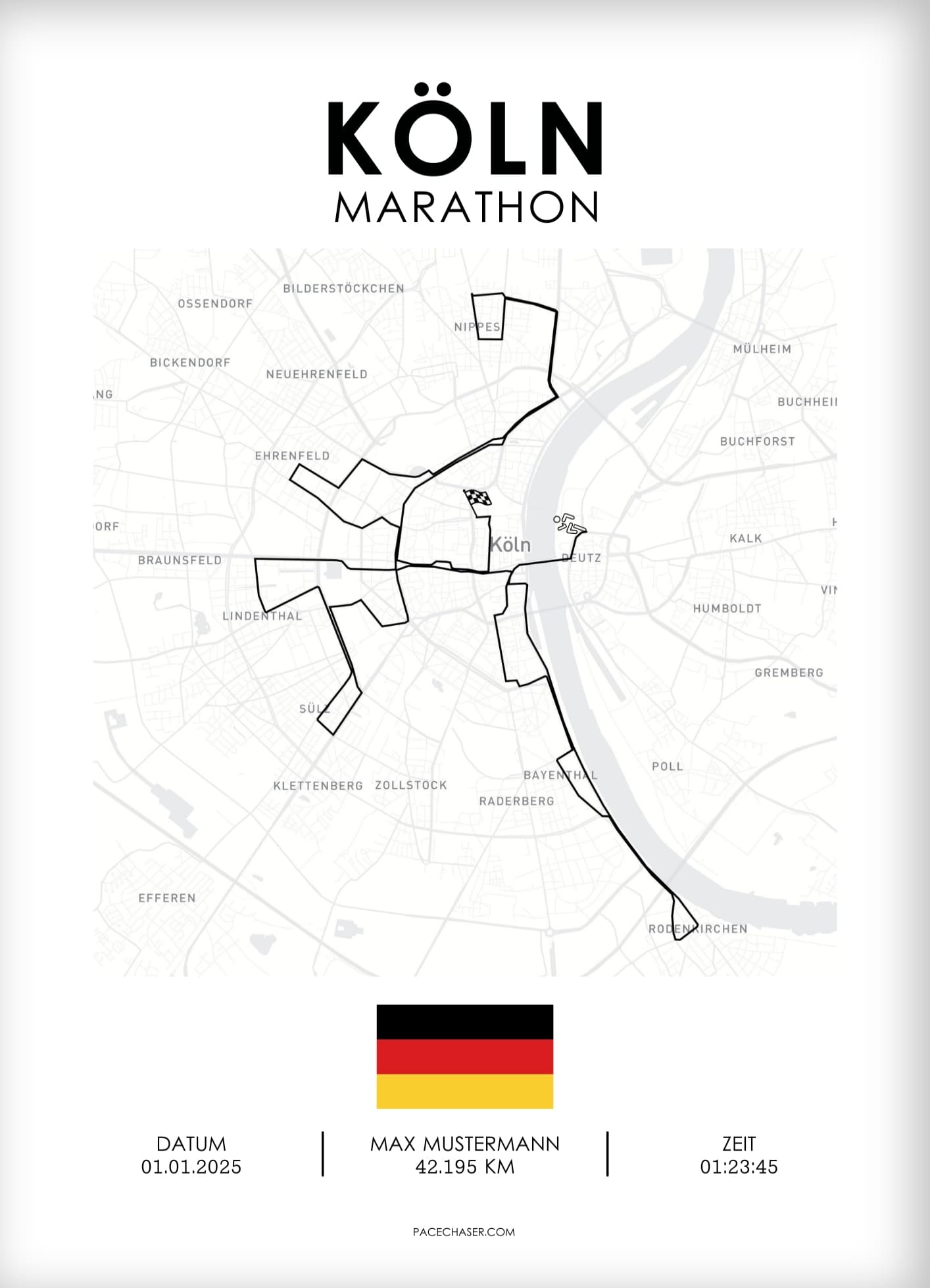 Marathon Köln-plakat