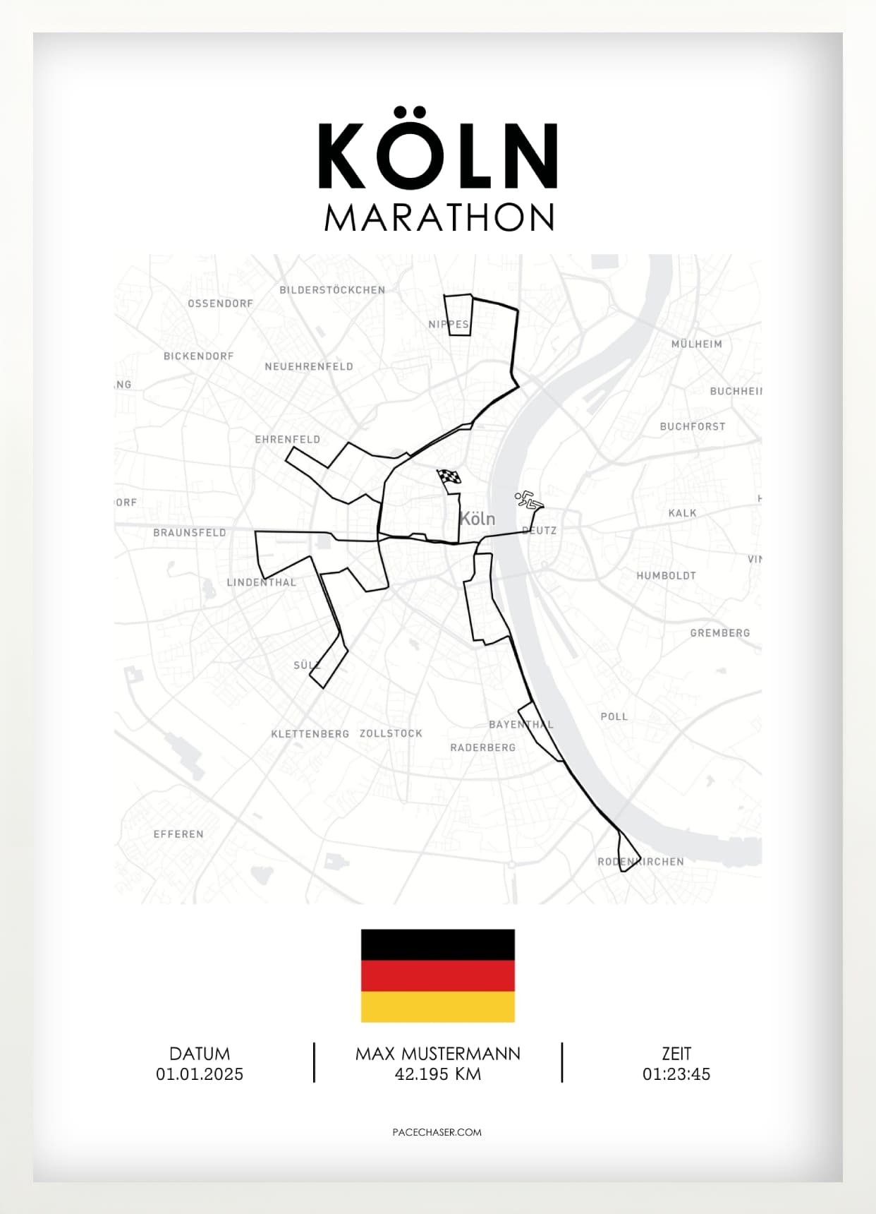 Marathon Köln-plakat