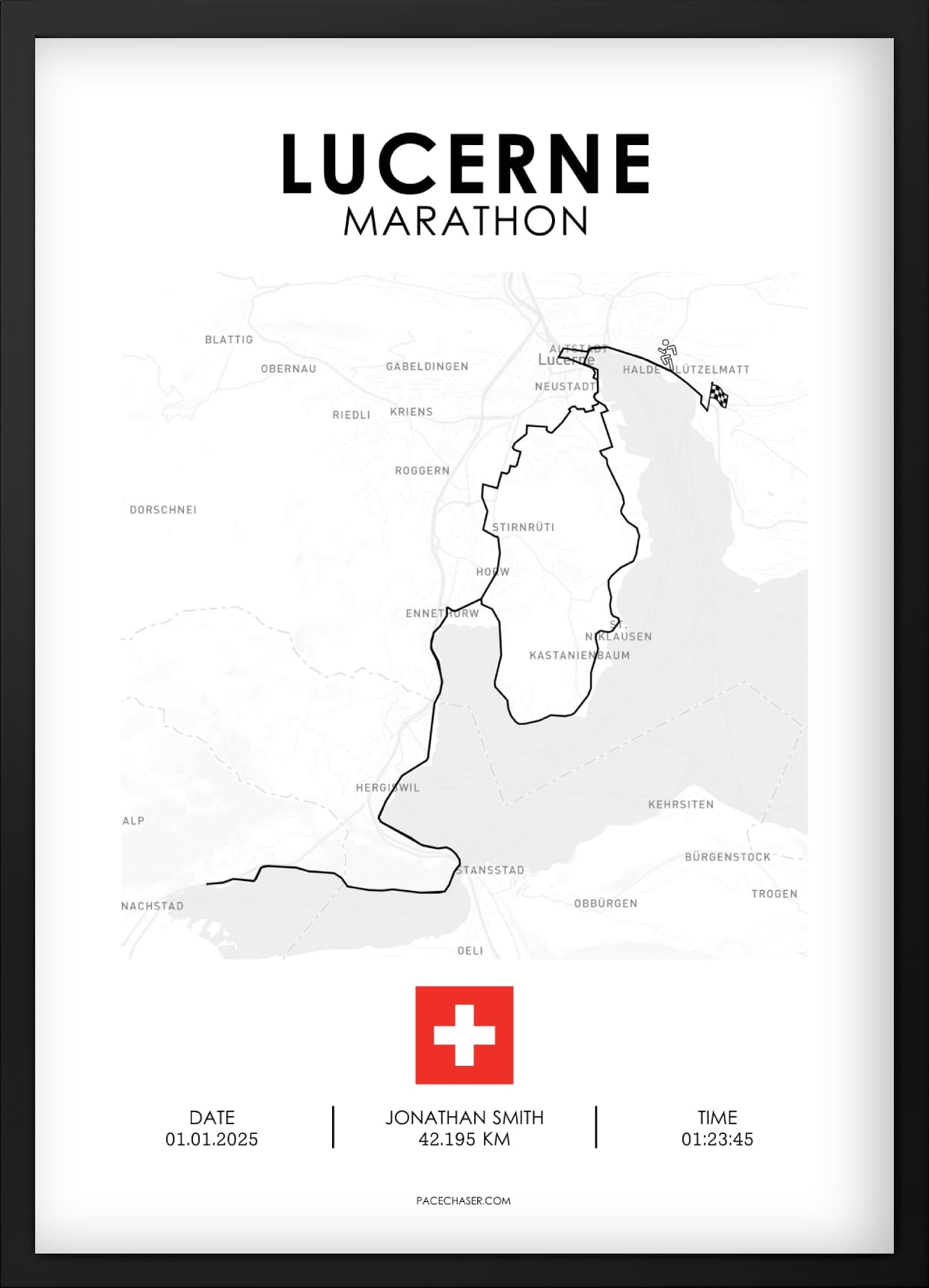 Marathon Luzern Poster