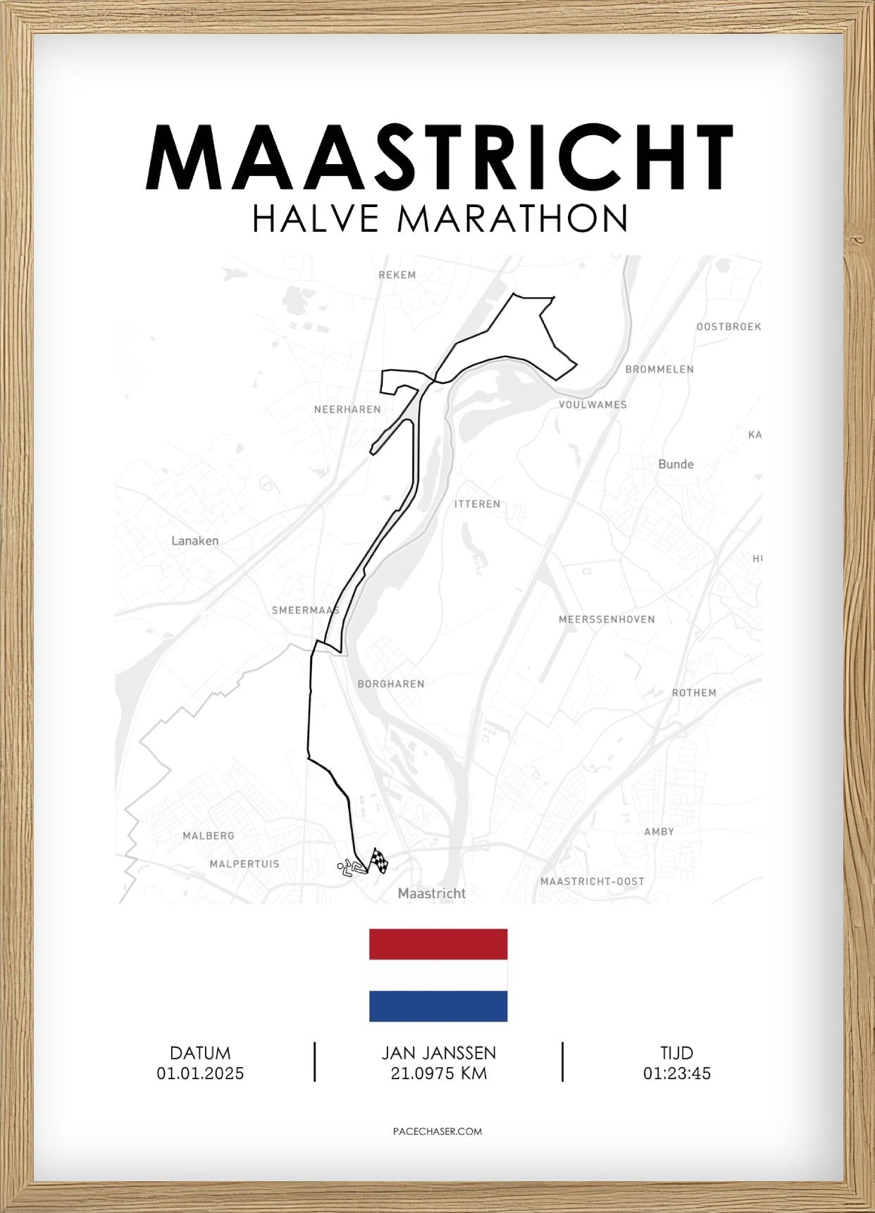 Halbmarathon Maastricht Poster