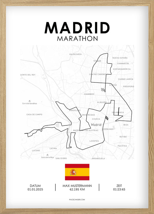Marathon Madrid Poster (ab 2026)