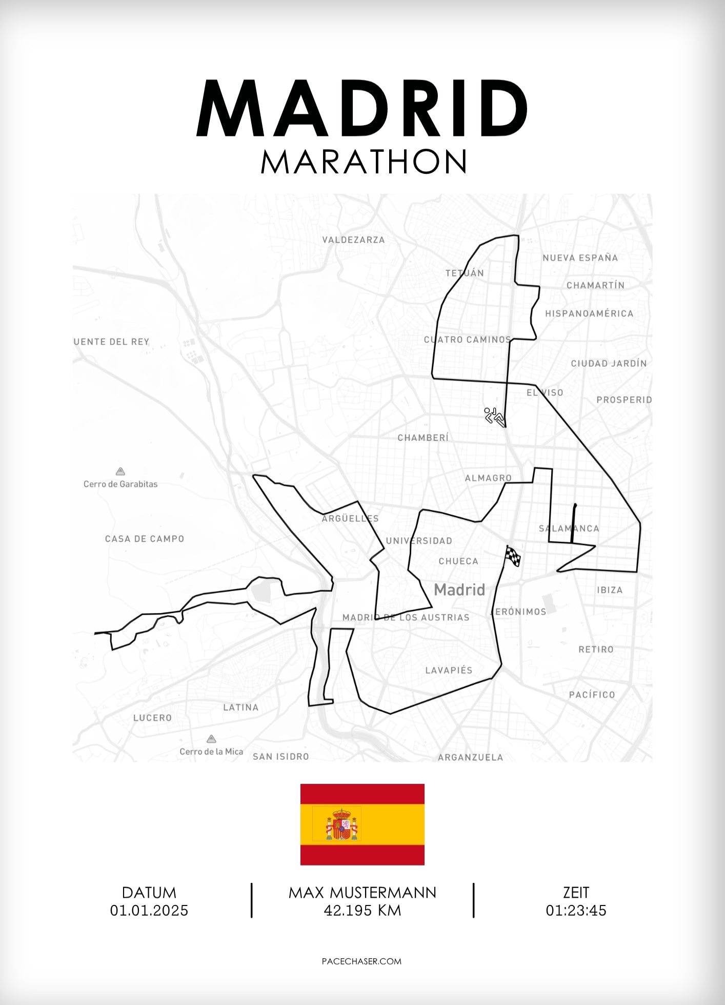 Marathon Madrid Poster (ab 2026)