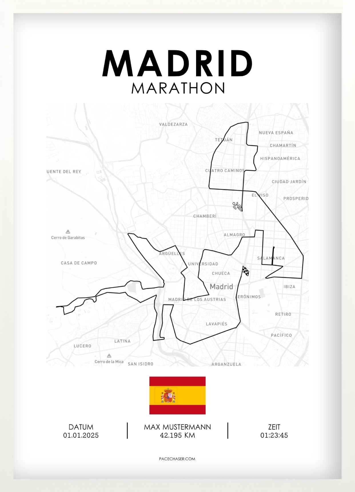 Marathon Madrid Poster (ab 2026)