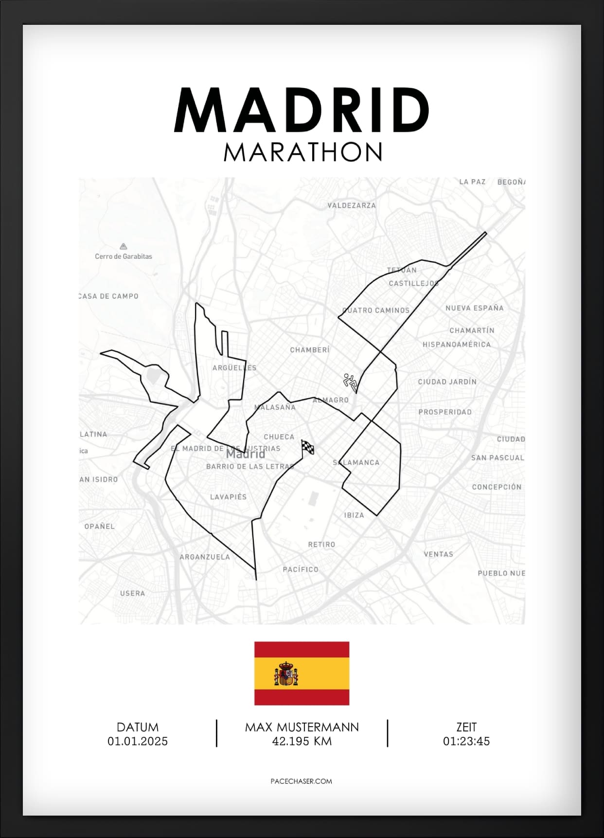 Marathon Madrid Poster (bis 2025)