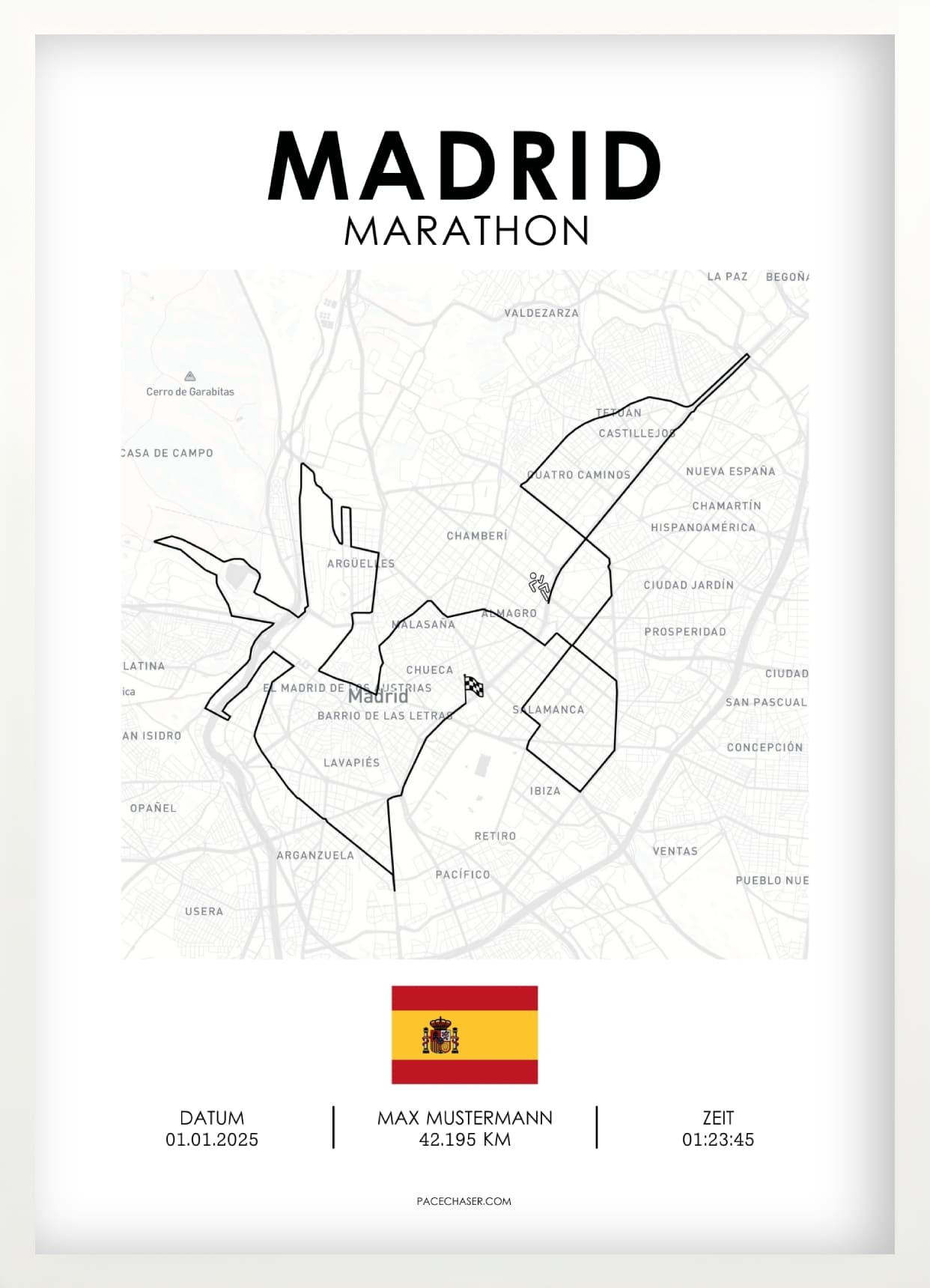 Marathon Madrid Poster (bis 2025)
