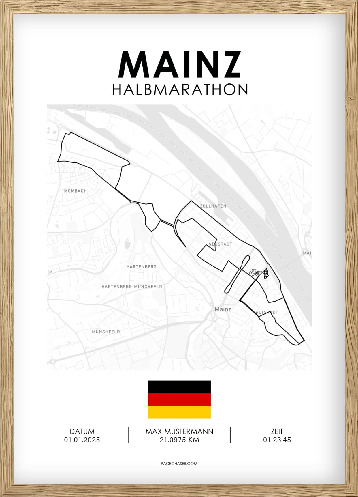 Halbmarathon Mainz Poster