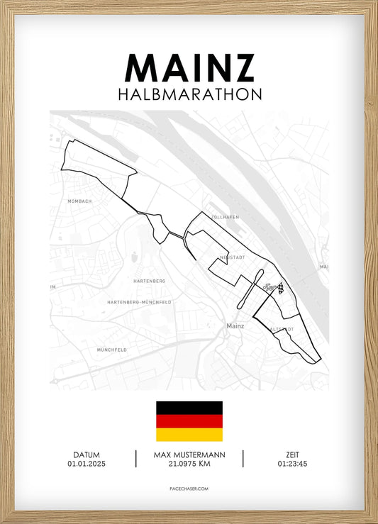 Halbmarathon Mainz Poster