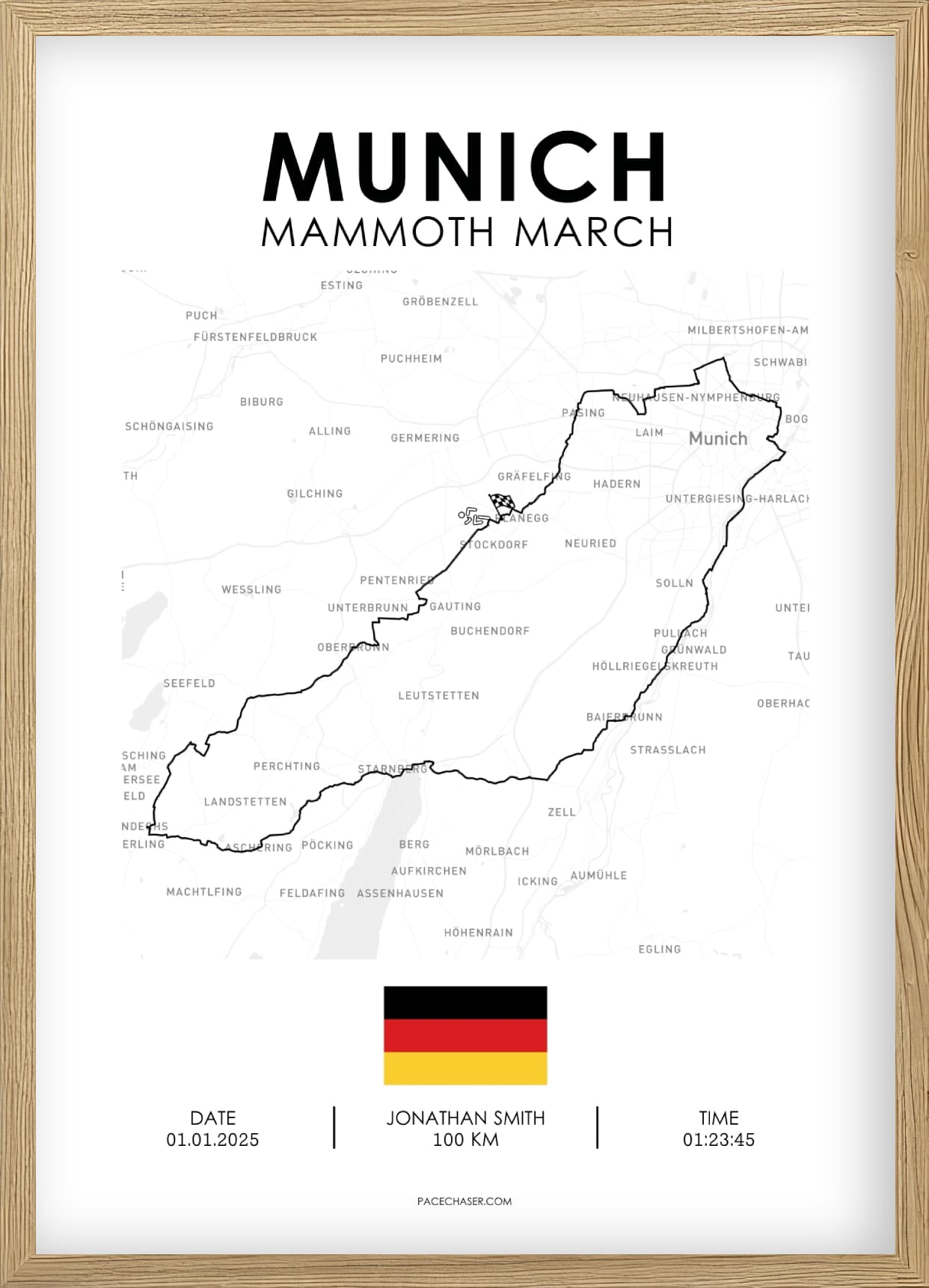 Mammutmasch München Poster (100 KM)