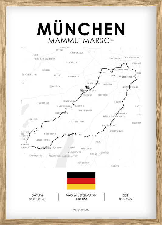 Mammutmasch München Poster (100 KM)