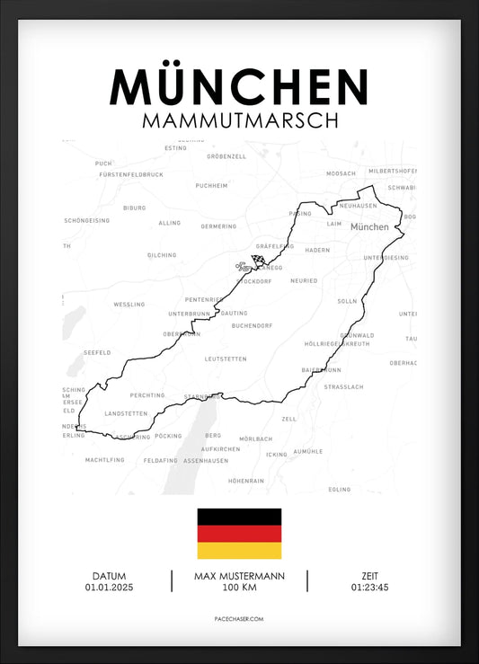 Mammutmasch München Poster (100 KM)