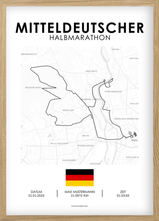 Mitteldeutscher Halbmarathon Poster