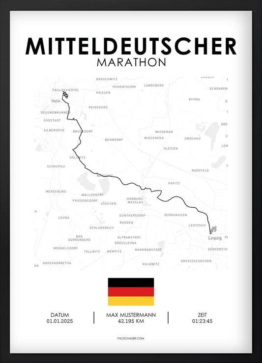 Mitteldeutscher Marathon Poster