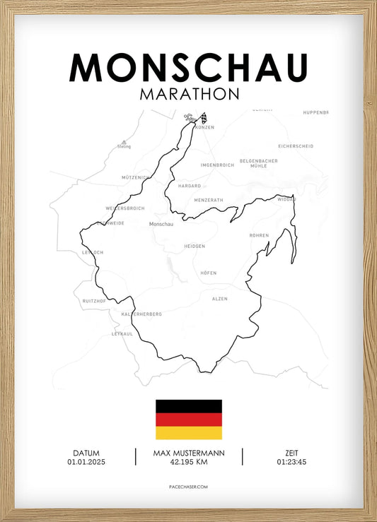 Marathon Monschau Poster