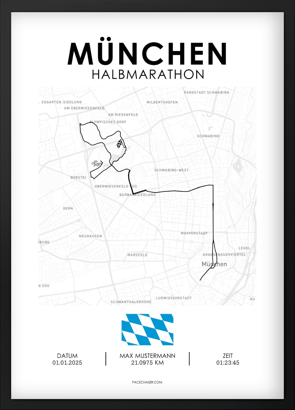 Halbmarathon München Poster