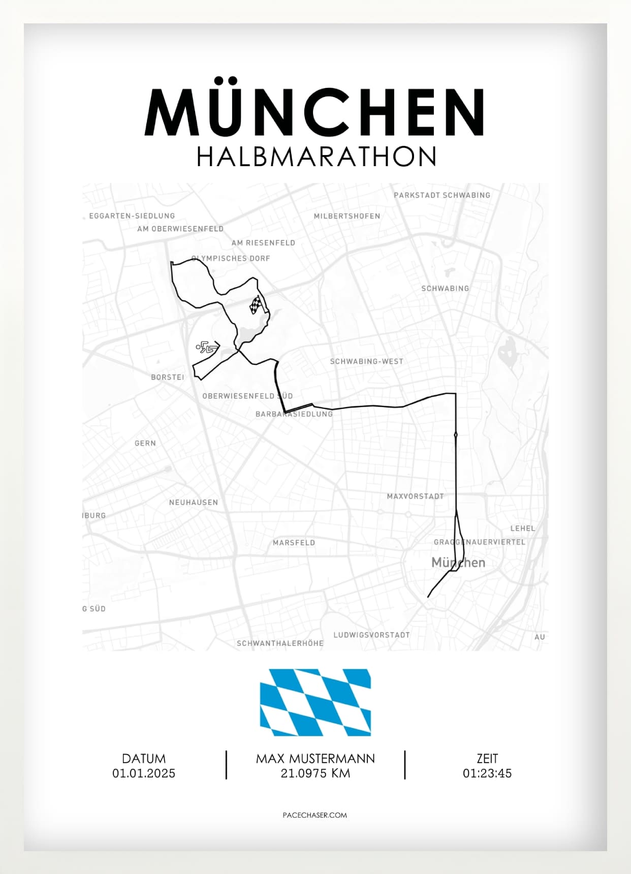 Halbmarathon München Poster