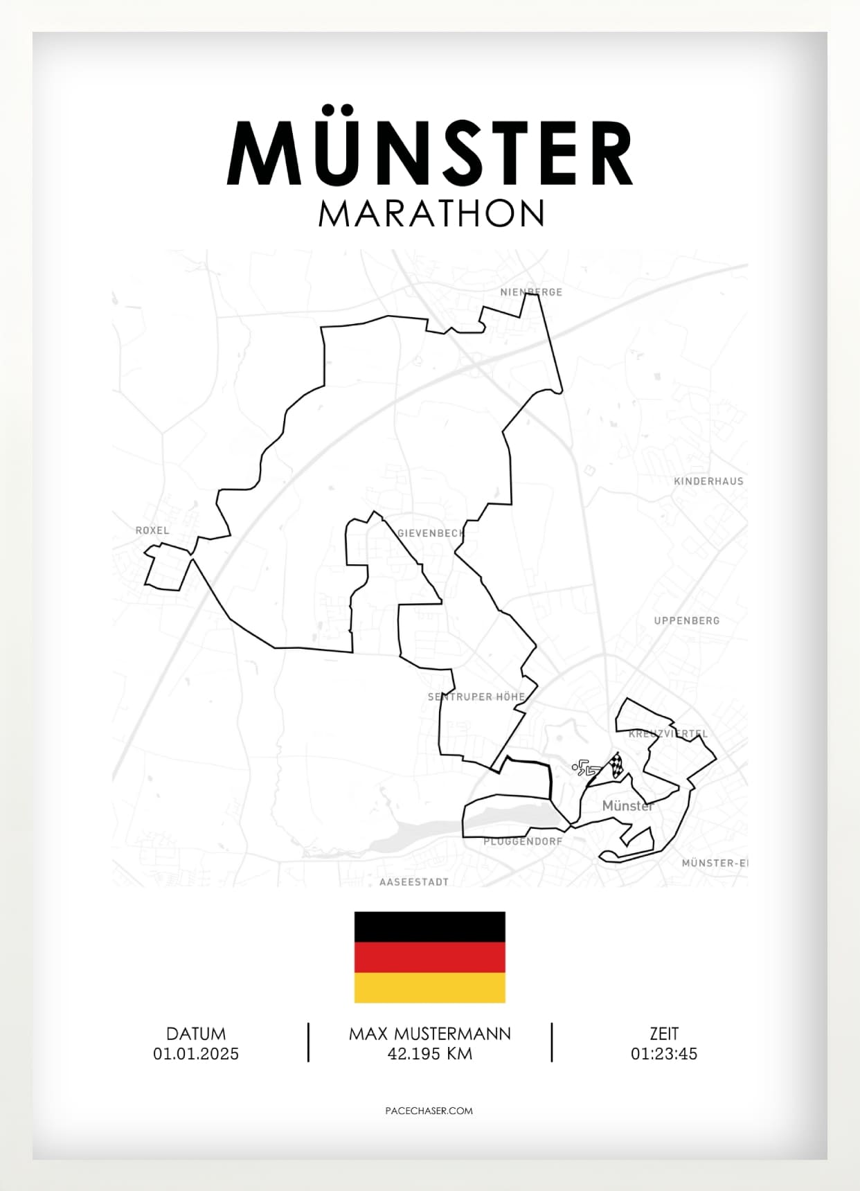 Marathon Münster Poster